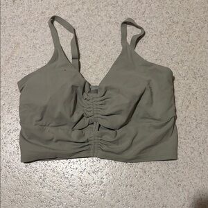 Athleta  moss green  Strappy Bralette